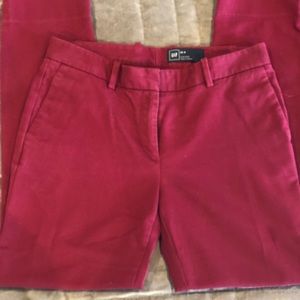 Gap slim cropped pants